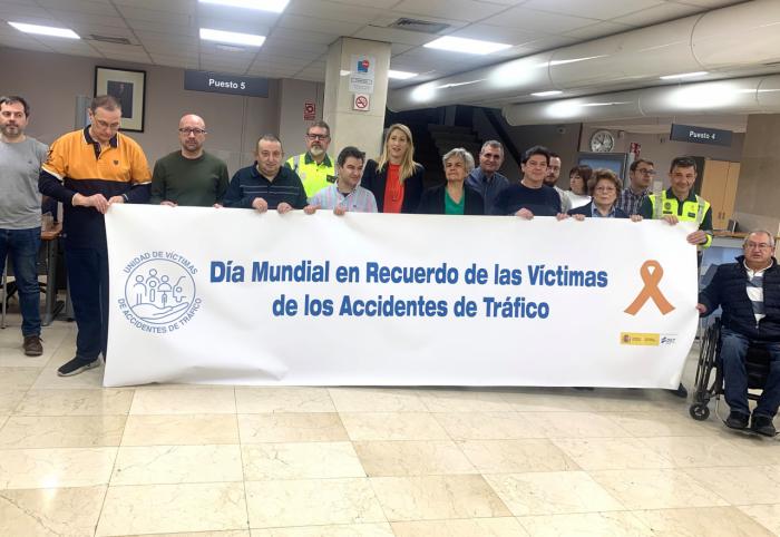 Cuenca conmemora el Día Mundial en Recuerdo a las Víctimas de Accidentes de Tráfico con un minuto de silencio