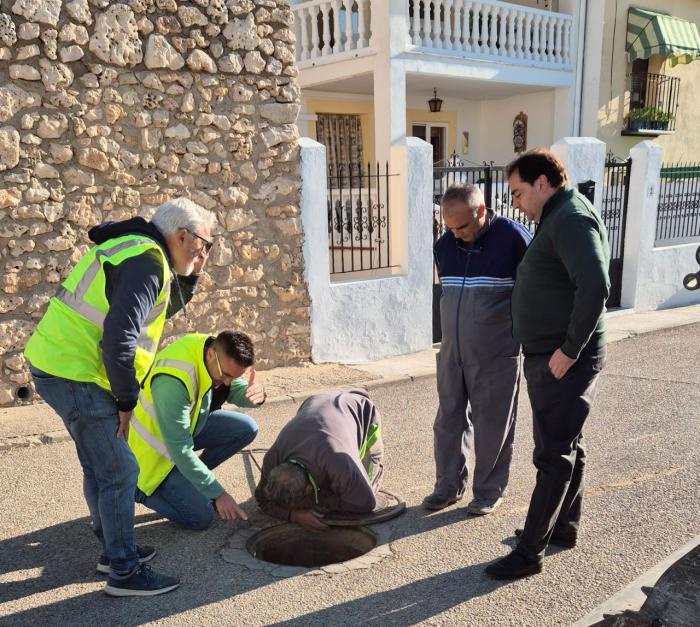 Más de 700.000 euros invertidos en el último año y medio en mejora de las redes de agua de Huete