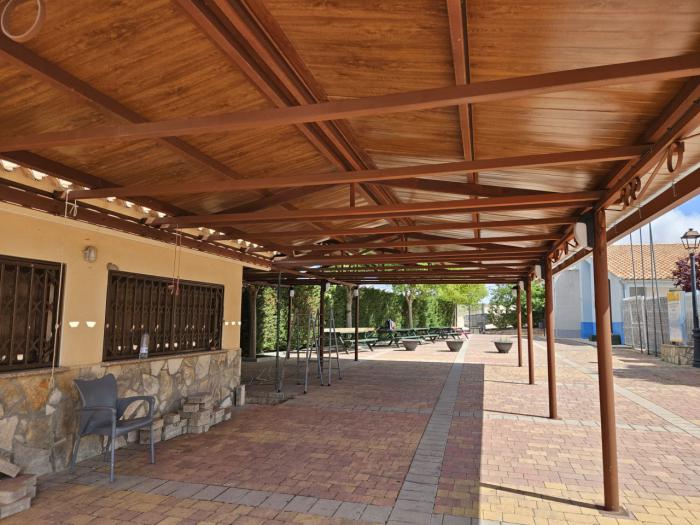Inauguración del complejo deportivo de Jábaga con nuevo cubrimiento del bar-barbacoa
 
 
