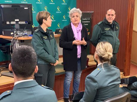 La Comandancia de Cuenca da la bienvenida a los nuevos agentes de la Guardia Civil