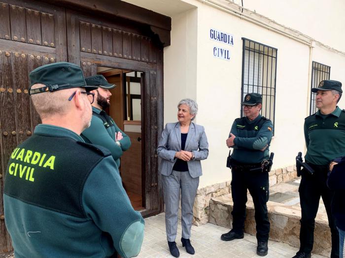 El cuartel de la Guardia Civil en Mota del Cuervo recibirá una inversión de 20.000 euros para mejoras