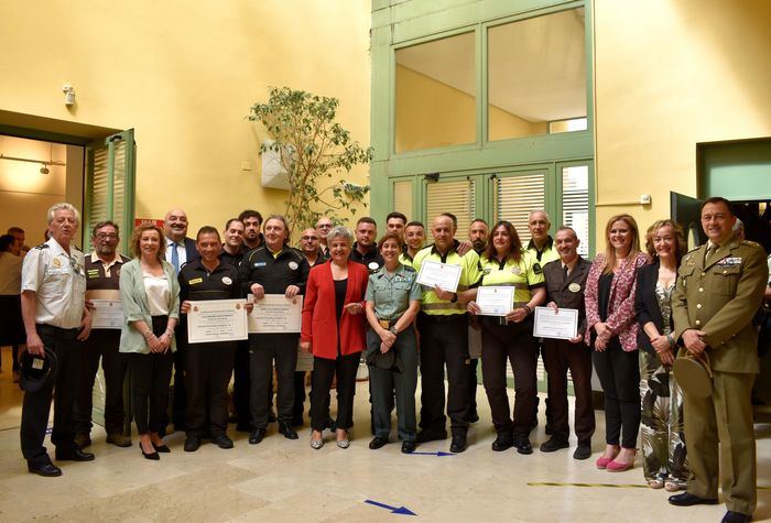 Reconocimiento a la labor de la seguridad privada en Cuenca con motivo de su Día