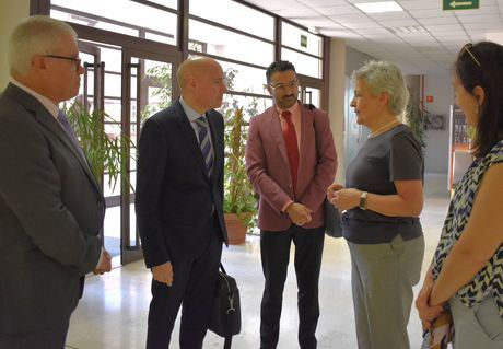 El secretario general de Universidades visita el Campus de Cuenca en el marco de la Comisión del G-9