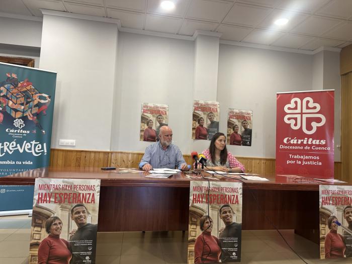 Cáritas Diocesana de Cuenca atendió a más de 12.000 personas durante 2024 y alerta del aumento de situaciones extremas de vulnerabilidad
 
 