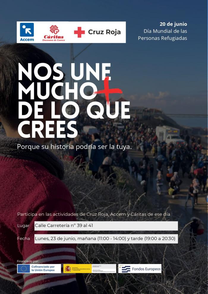 Cuenca se suma al Día Mundial del Refugiado con una jornada de sensibilización y convivencia intercultural