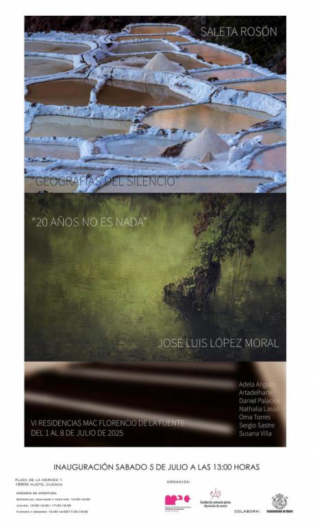 El Museo de Arte Contemporáneo Florencio de la Fuente inaugura dos exposiciones fotográficas el sábado 5 de julio