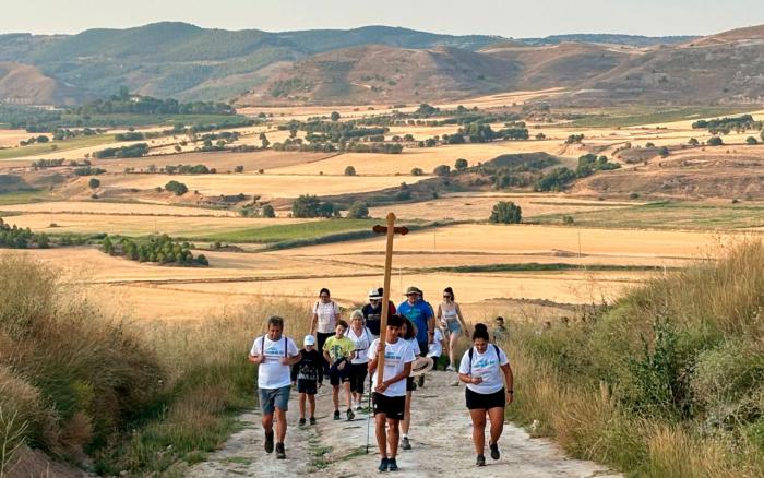 Récord de participación en el tramo Huete–Saceda del Río de la Peregrinación Gregoriana