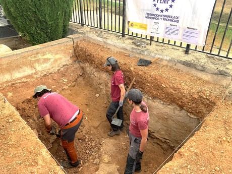 Sotorribas inicia la exhumación de cuatro víctimas del franquismo enterradas en la 'Fosa 1' de Sotos