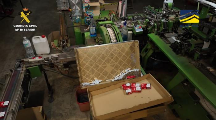 Operación de la Guardia Civil en Cuenca contra una red internacional de tabaco de contrabando
