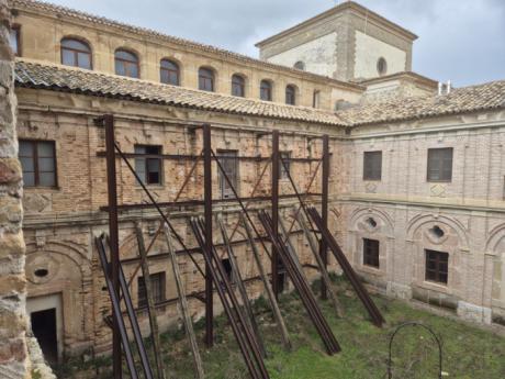 Huete solicita al Programa 2% Cultural la rehabilitación del claustro del Monasterio de La Merced