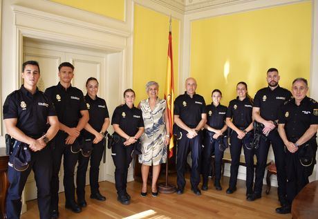 La Policía Nacional amplía plantilla en Cuenca con la llegada de siete agentes en prácticas