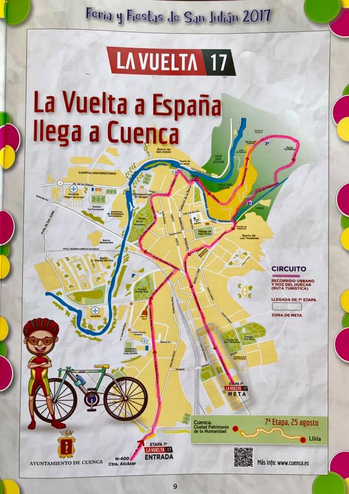 La Vuelta Ciclista ocasionará el cierre de los accesos a la ciudad desde la A-40 y a la estación del AVE