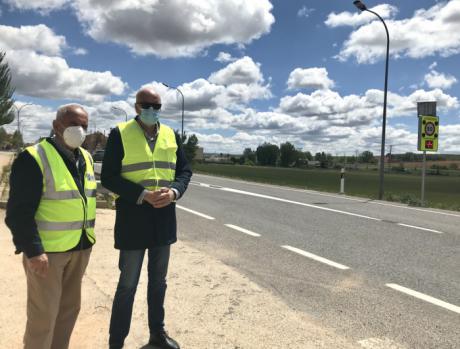 Finalizadas las mejoras en la travesía de la N-420 en Villar de Olalla