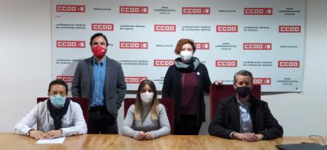 Gema Vicente, reelegida responsable provincial de CCOO-Servicios de Cuenca con el respaldo unánime de la asamblea congresual