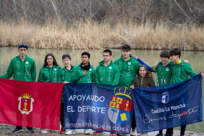 Brillante inicio de temporada del Club de Piragüismo Cuenca con Carácter