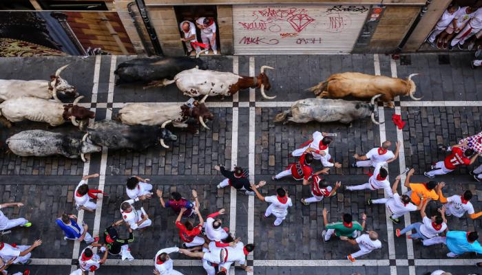El tercer premio del Concurso Internacional de Fotografía de San Fermín en Instagram recae en el conquense Alejandro M. Simón Rodríguez