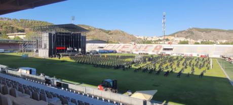 El recinto de conciertos para las fiestas de San Julián contará con barras de bar con apertura condicionada a la situación sanitaria