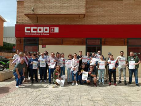 CCOO ha salido a la calle para exigir más prevención y un derecho real y efectivo a la salud laboral