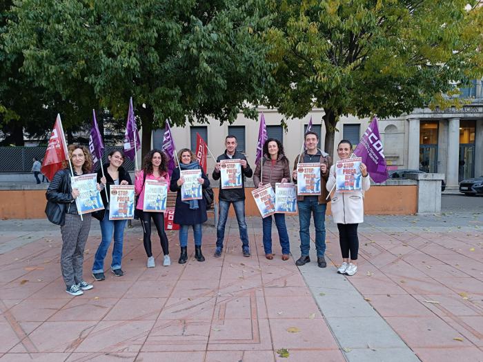 Movilización de las trabajadoras de Escuelas Infantiles por su convenio colectivo, caducado desde 2021