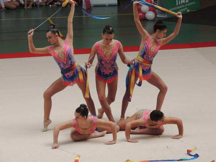 El CD Huécar obtiene tres podium en el campeonato regional de conjuntos.