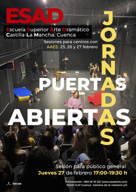 La Escuela Superior de Arte Dramático celebra sus III Jornadas de Puertas Abiertas