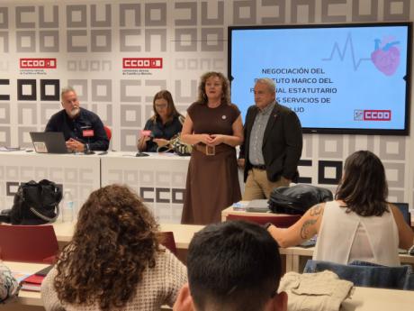 CCOO exige la actualización urgente del Estatuto Marco del personal sanitario, vigente desde 2003