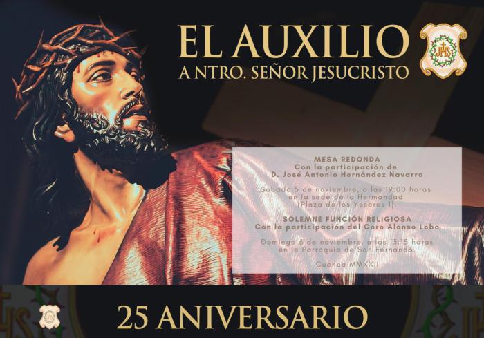 La Hermandad de Nuestro Padre Jesús Nazareno (del Puente) celebra con varios actos el 25º Aniversario del Auxilio