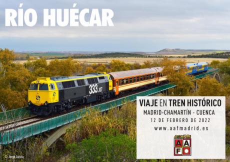 El tren histórico “Río Huécar” cuelga el cartel de completo