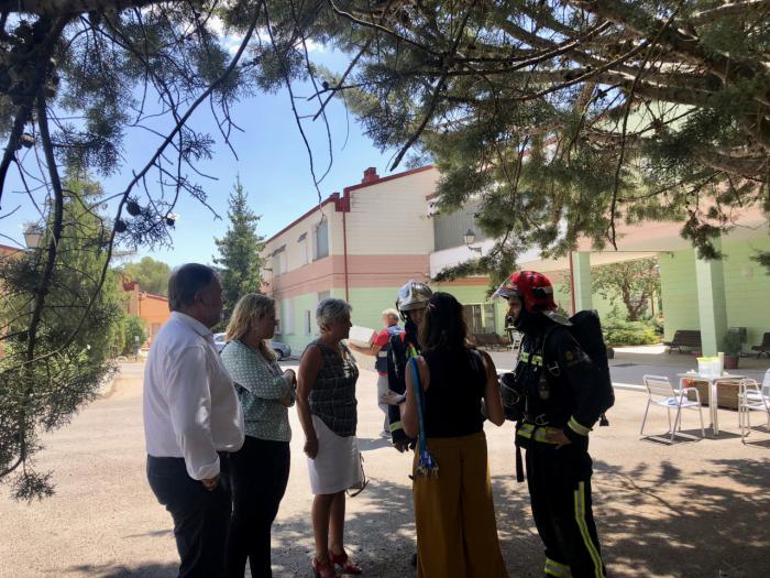 Extinguido el incendio de la Residencia Sociosanitaria de Castilla-La Mancha en Cuenca