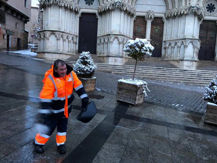 Mariscal felicita a los trabajadores del Pemuvi por el esfuerzo y coordinación demostrados durante las nevadas