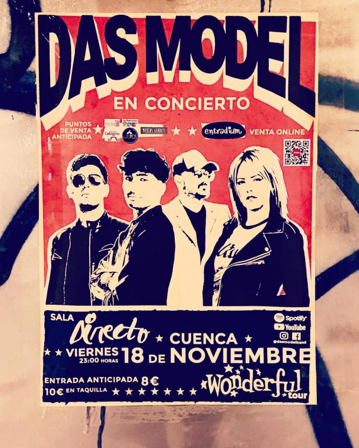 Das Model cerrará su gira de conciertos hoy viernes en Cuenca