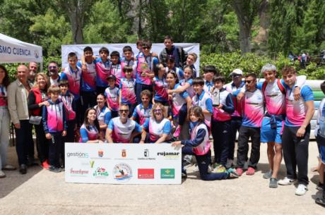 El Club Piragüismo Cuenca se proclama campeón regional escolar y subcampeón del Trofeo Jóvenes Promesas