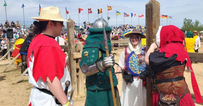 El Campeonato Mundial de Combate Medieval reúne a más de 600 luchadores de todo el mundo en Belmonte