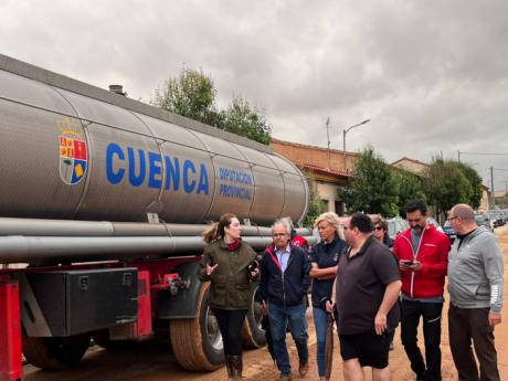 Diputación envía un canción cisterna a Buenache de Alarcón para garantizar agua potable