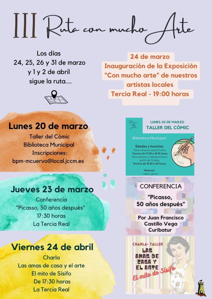 III Ruta del Arte para descubrir Mota del Cuervo, de la mano de sus artistas locales