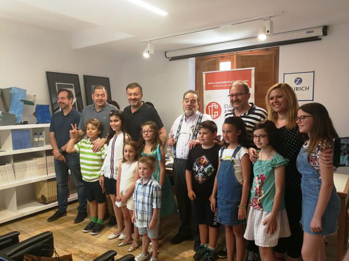 Entrega de obsequios del concurso de pintura contemporánea organizado por Cuenca Abstracta