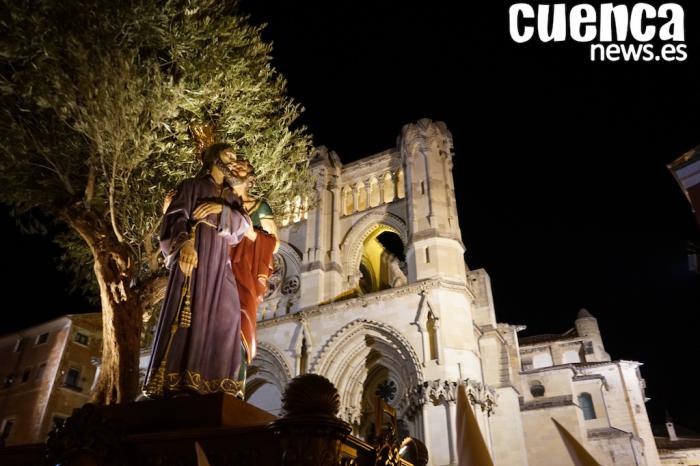 Miércoles Santo, noche del Silencio por la calles de Cuenca