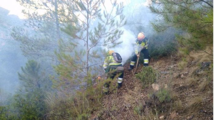 El incendio de Cañamares se encuentra ya estabilizado