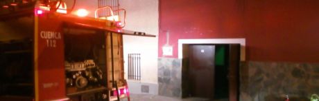 Se incendia el local de una peña en Fuente de Pedro Naharro