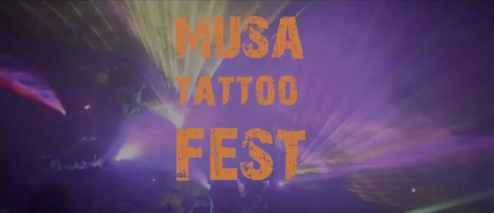 Comienzan los preparativos para el Musa Tattoo Fest en el 'Chiringuito de la playa'