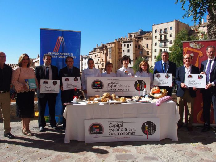 Presentada la candidatura y los apoyos de Cuenca a Capital Española de la Gastronomía 2018