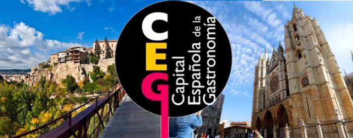 Cuenca y León se juegan hoy la Capitalidad Gastronómica de 2018
 