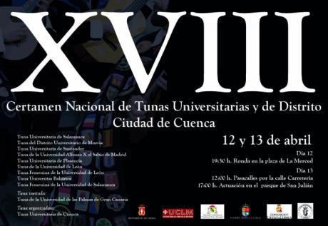 Cuenca será sede del XVIII Certamen Nacional de Tunas Universitarias
