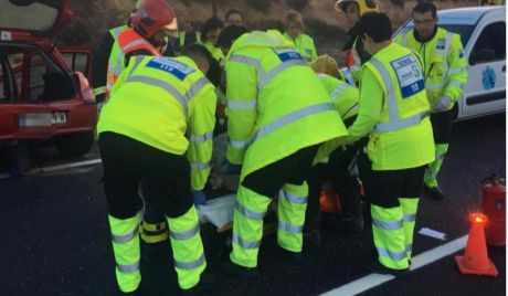 Muere un hombre en una colisión entre dos vehículos en Olmedilla de Alarcón