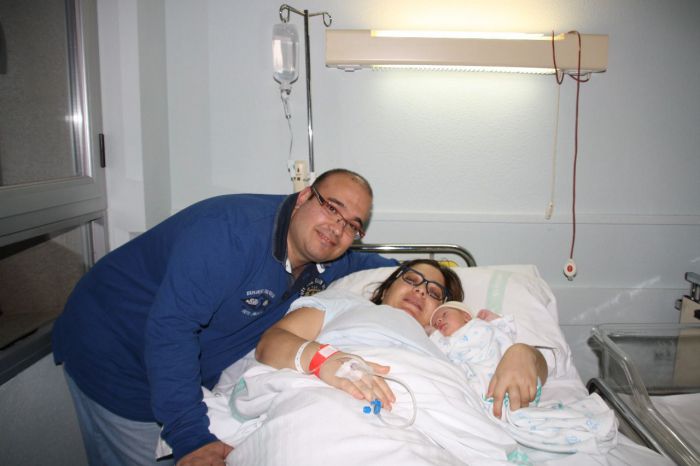 Mía Verdejo Cerro, primera conquense nacida en el año 2018