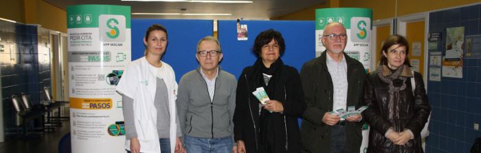 La campaña informativa para promocionar el uso de la cita on line en Atención Primaria llega a 9 centros de salud y consultorios de Cuenca