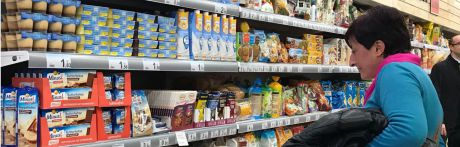 Los precios en supermercados de Castilla-La Mancha subieron un 0,6 % en 2017