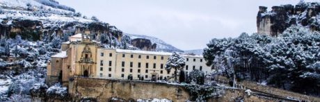 FOTOS | La nieve tiñe de blanco la ciudad de Cuenca