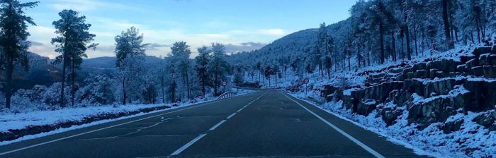 90 rutas escolares canceladas en la provincia por la nieve