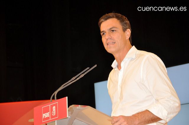 Pedro Sánchez muestra su oposición al ATC en Villar de Cañas